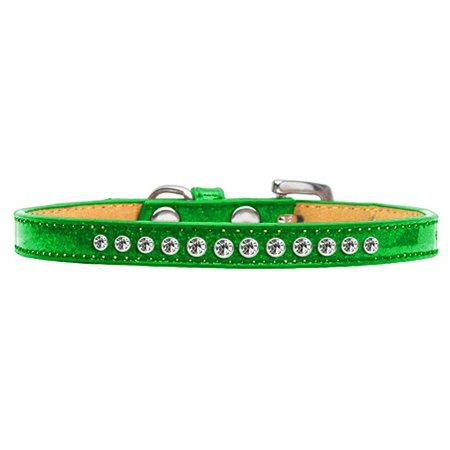 MANSBESTFRIEND Crystal Puppy Ice Cream Dog CollarGreen Size 12 MA935146